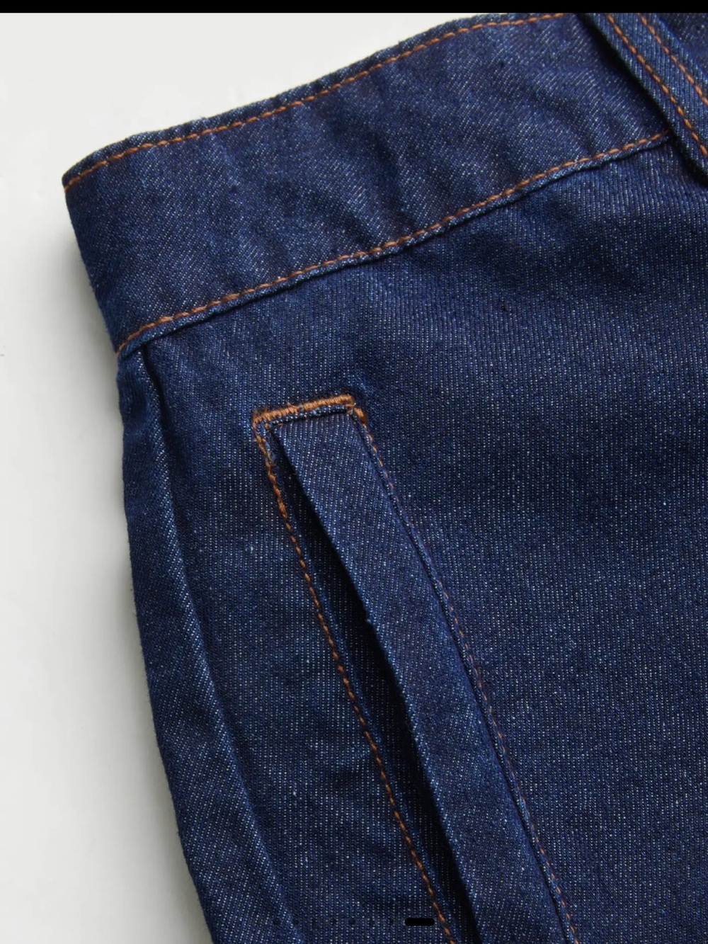 DENIM MID RISE MICRO SHORTS - Picture 4 of 7
